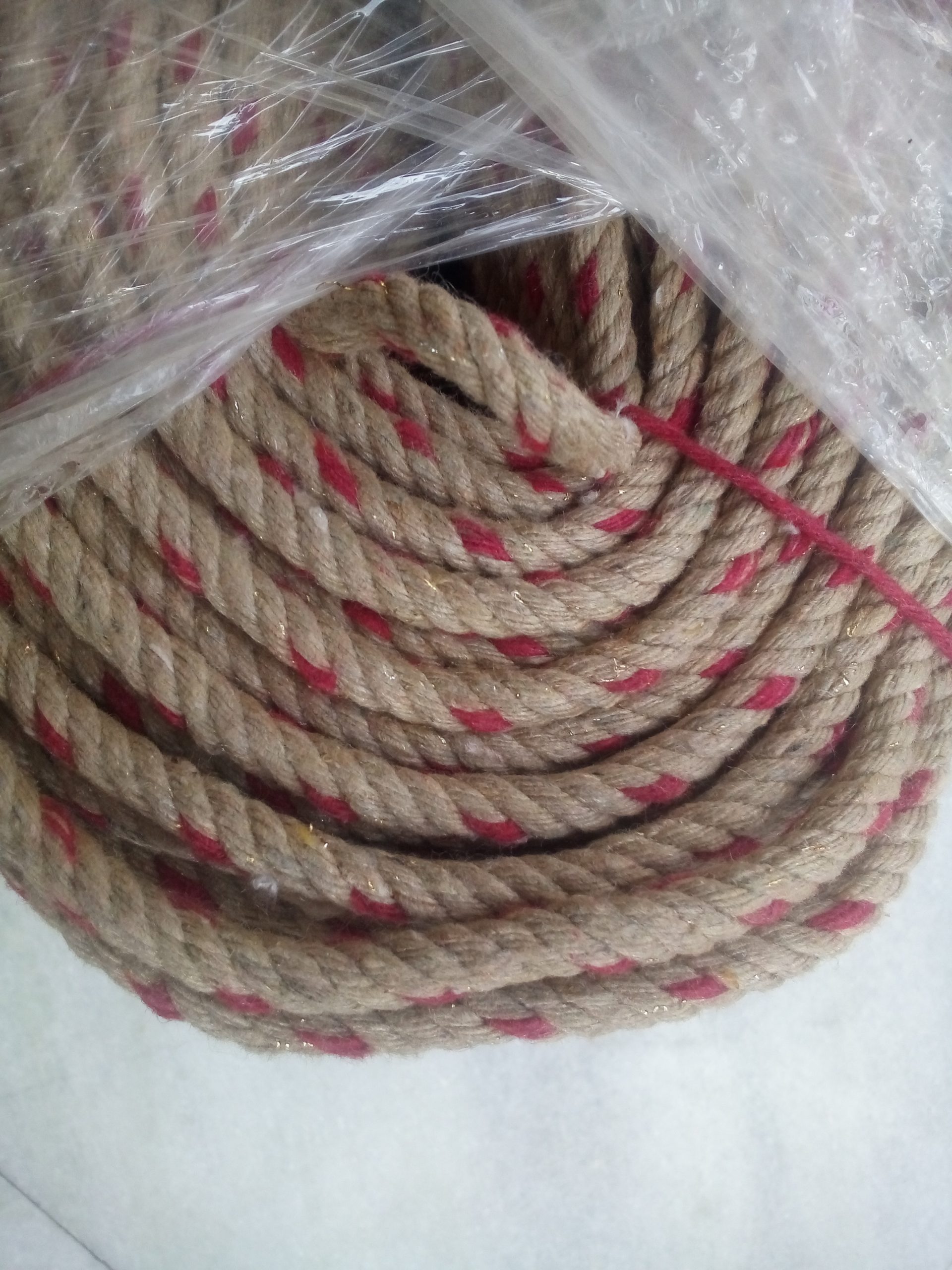 100 Meter (6mm) Cotton Rope Braided for Craft and Drying Clothes